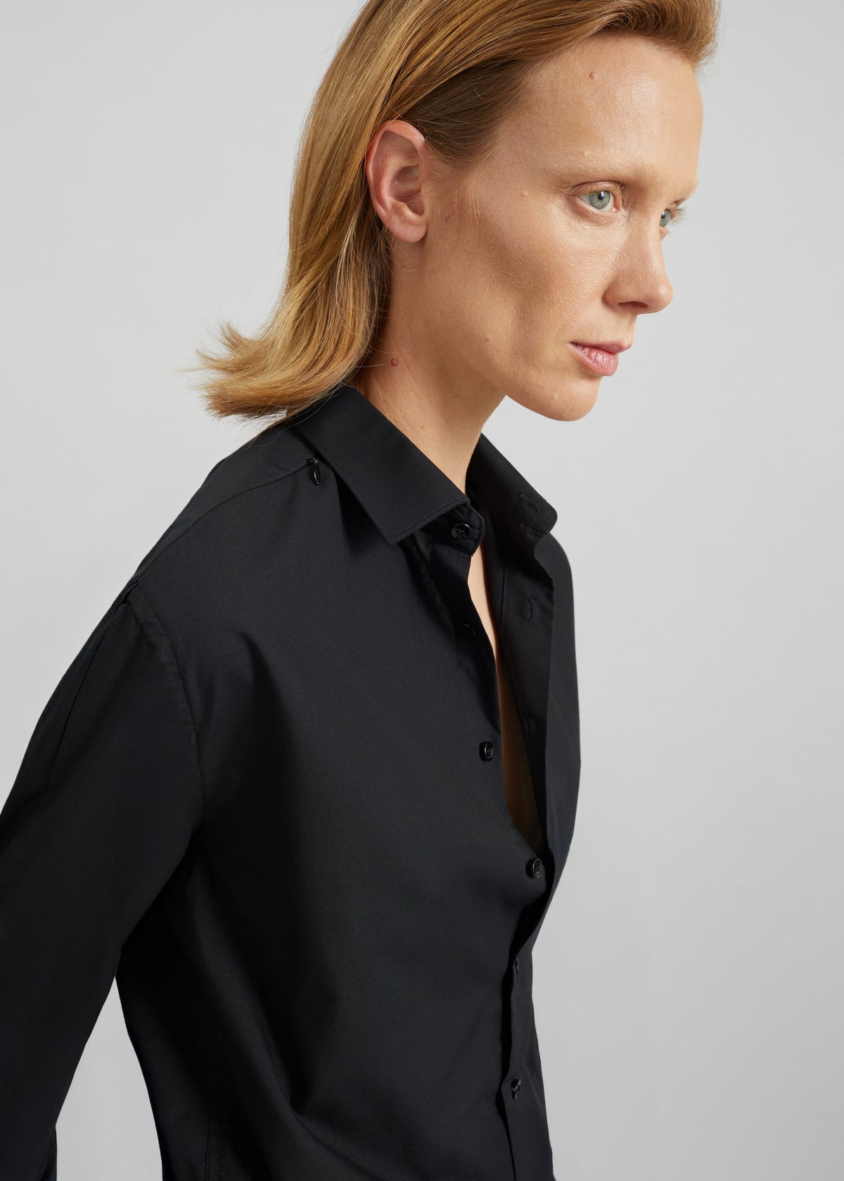 Bettter Zipped Shirt - Black β view 3 of 5