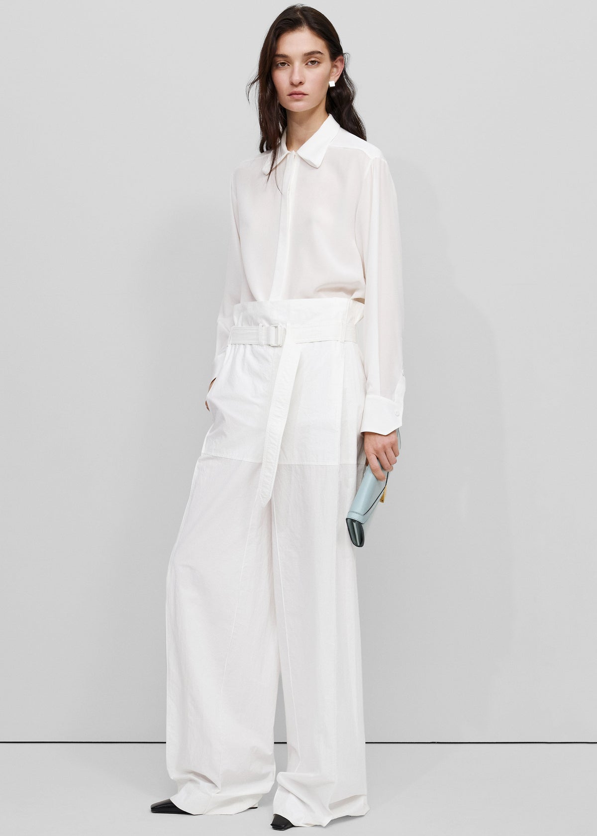 Bevza 3D-Collar Shirt - Ivory β view 3 of 6