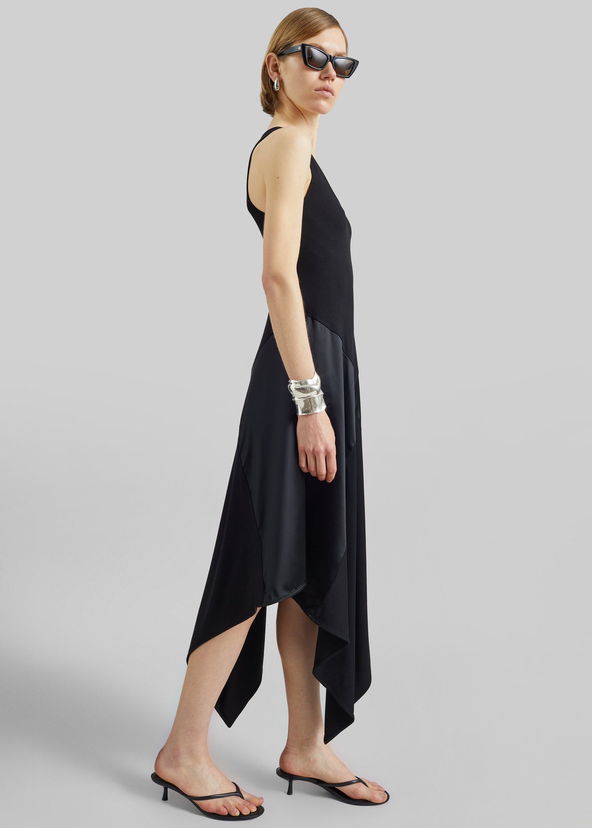 Bevza Square Dress - Black β view 5 of 7