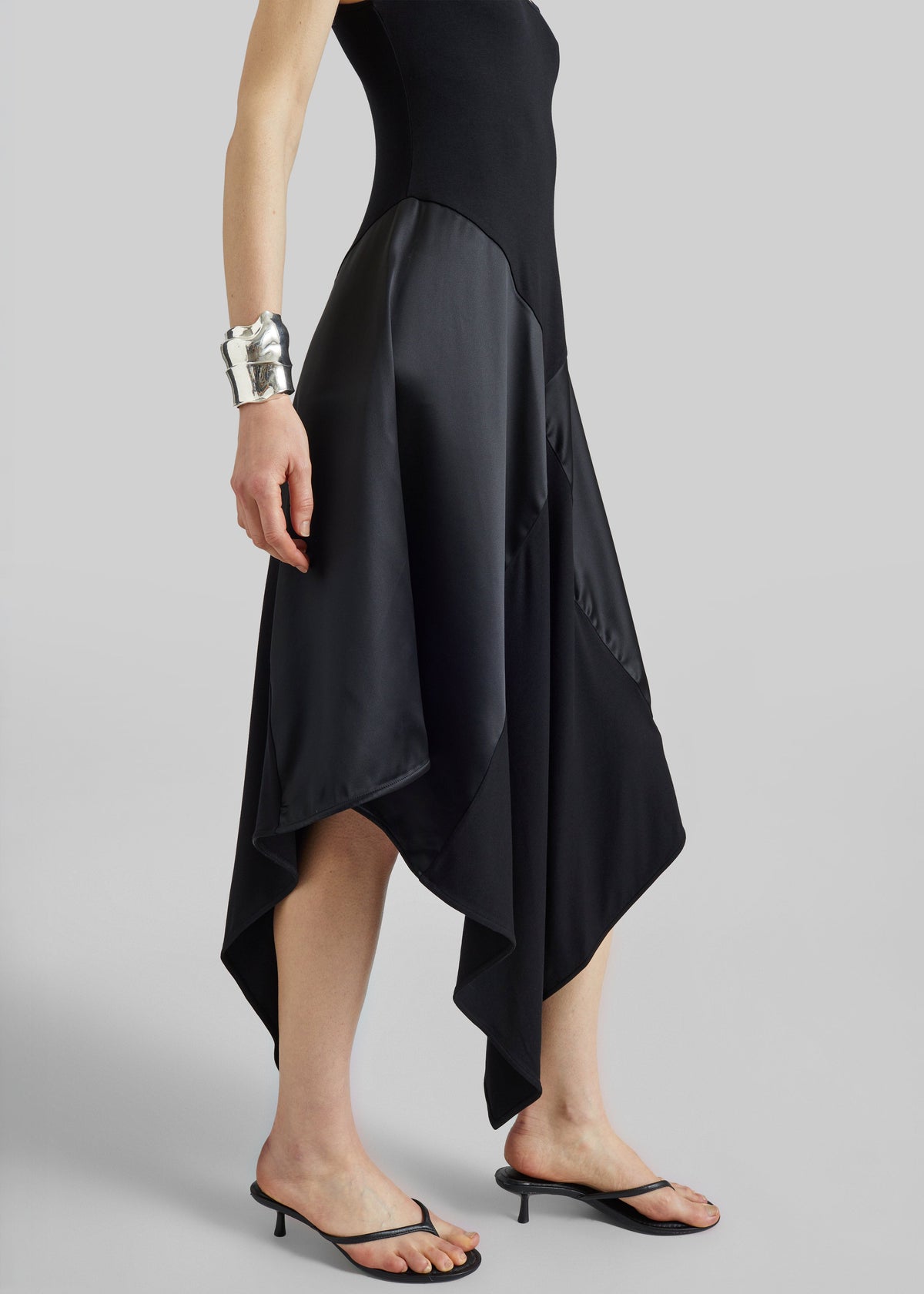 Bevza Square Dress - Black β view 2 of 7