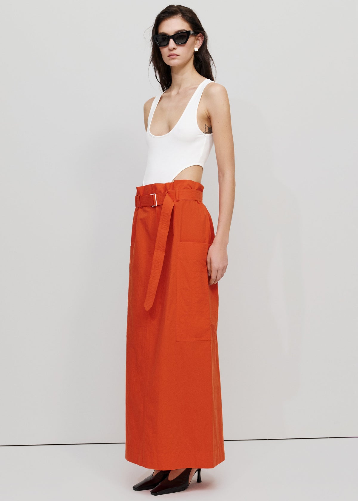 Bevza House Skirt - Carrot Red β view 3 of 6