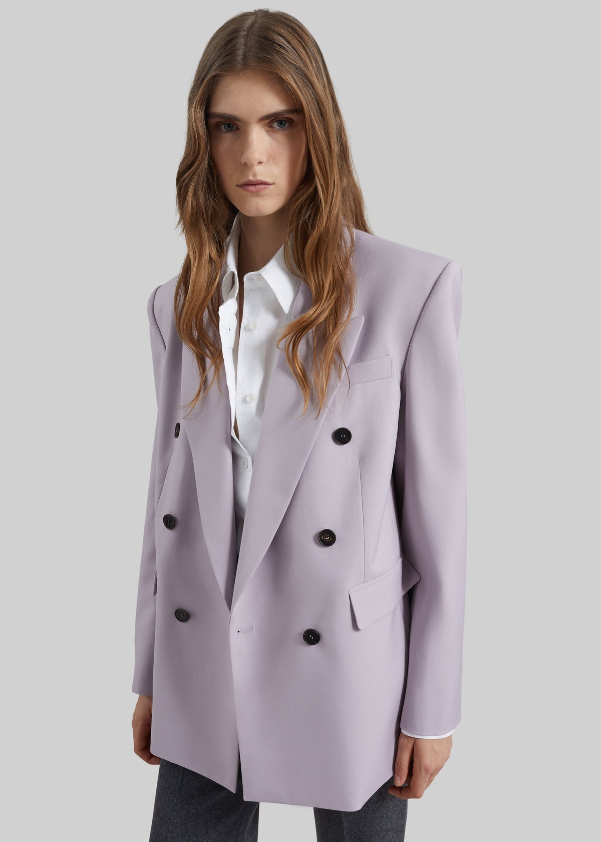 Bielsa Double Breasted Blazer - Lavender β view 7 of 9
