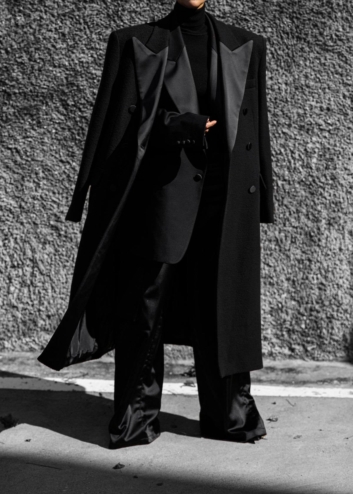 Bryce Oversized Coat - Black β view 2 of 18