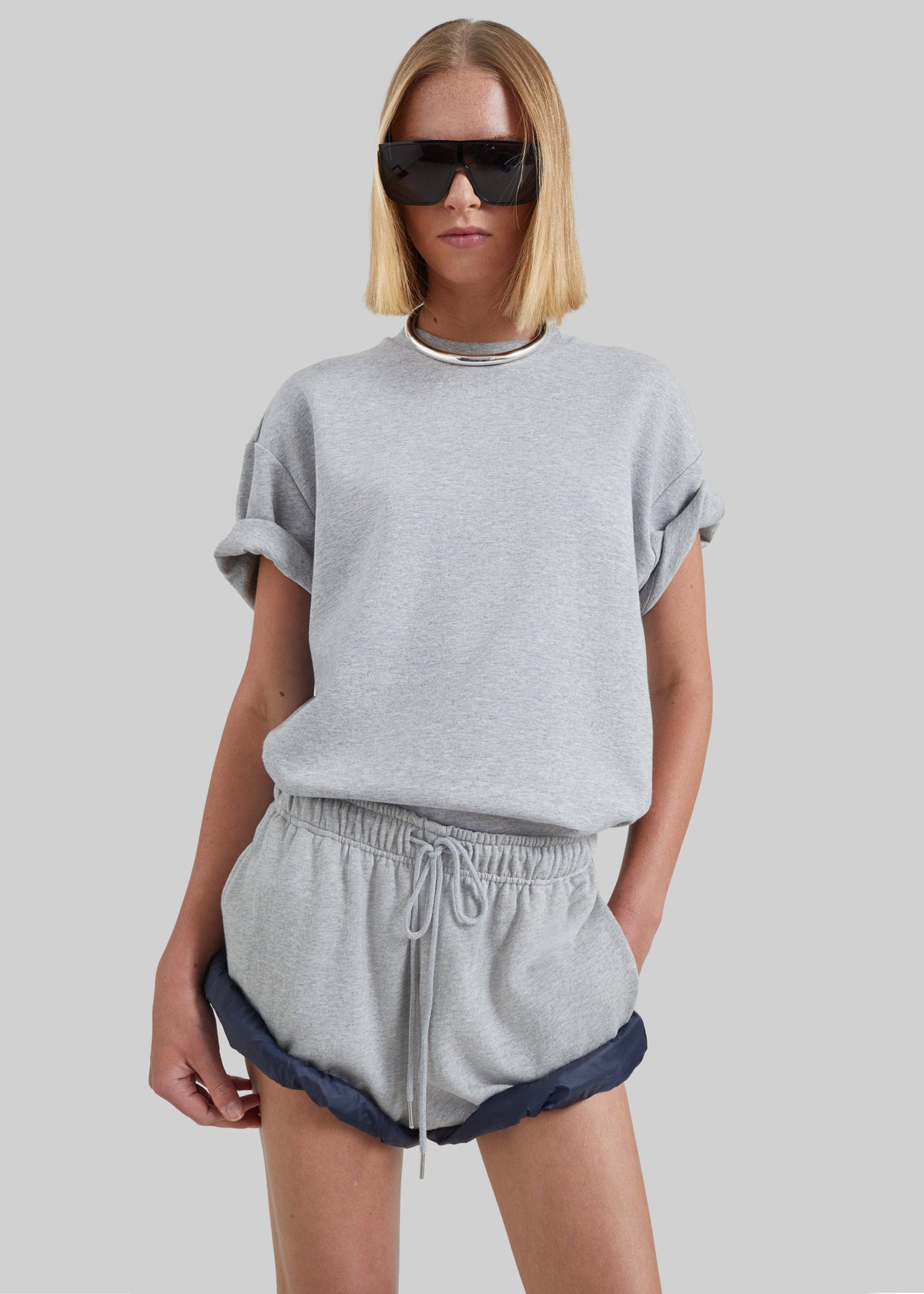 Blera Reversible Shorts - Navy/Grey β view 1 of 10