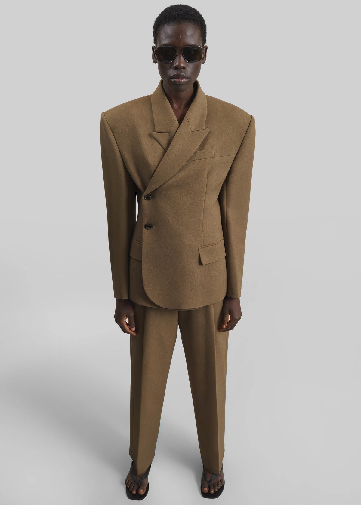 Blerick Belted Trousers - Camel β view 6 of 8