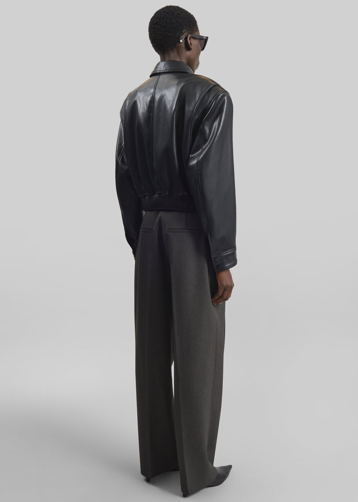 Blerick Belted Trousers - Dark Grey β view 7 of 8