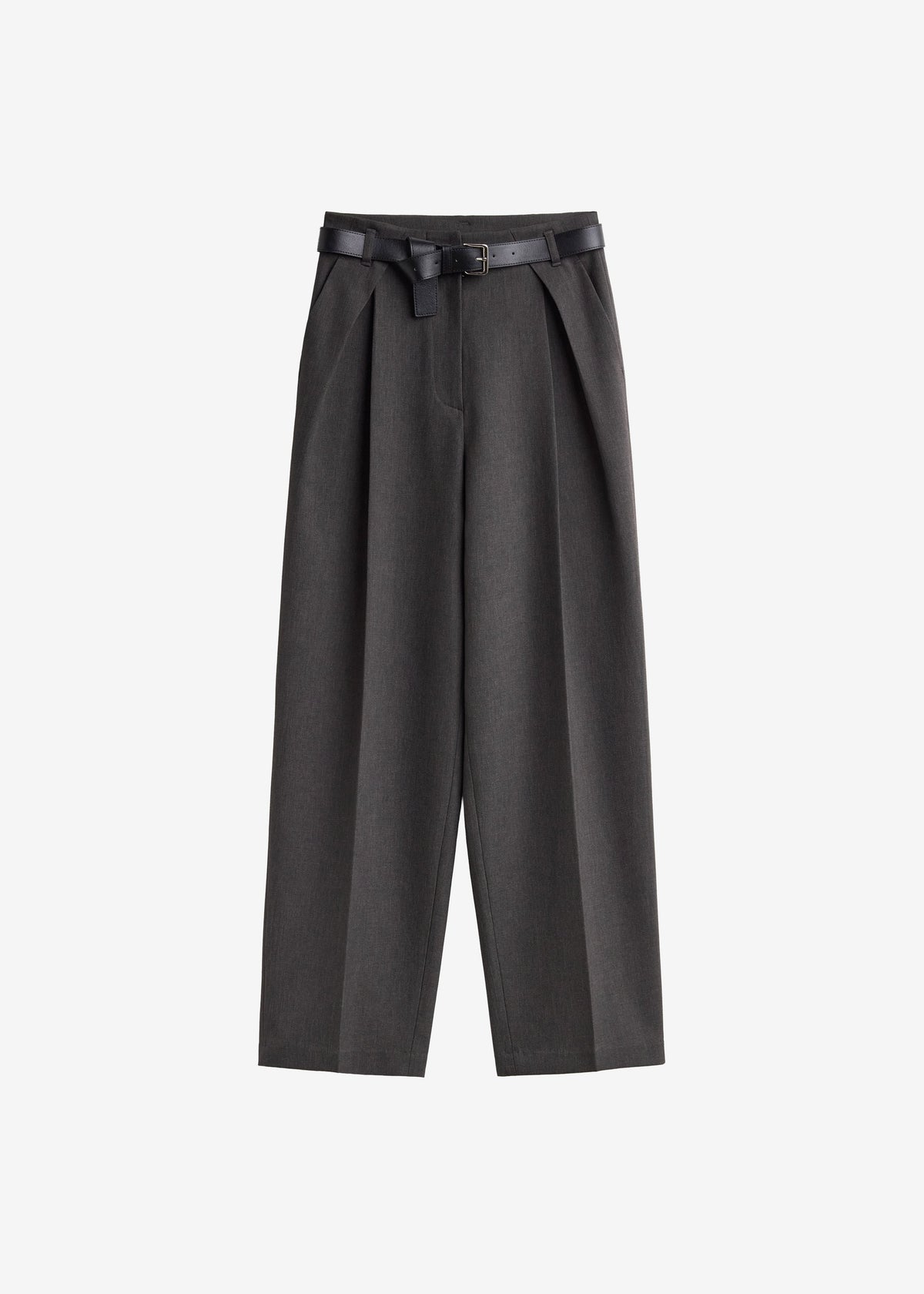 Blerick Belted Trousers - Dark Grey β view 8 of 8