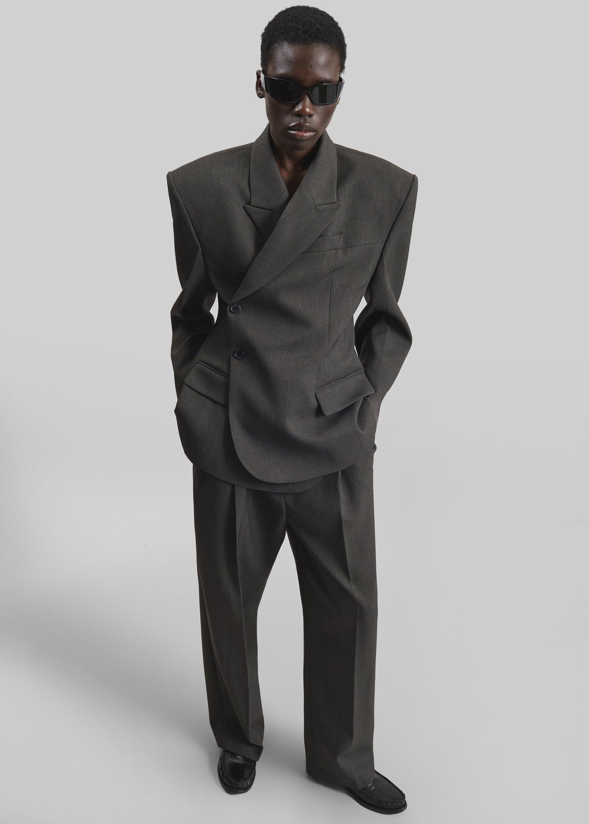 Blerick Crossover Blazer - Dark Grey β view 4 of 10