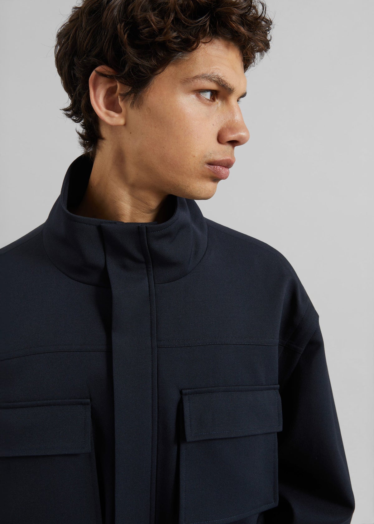 Brannon Cargo Jacket - Navy β view 4 of 10