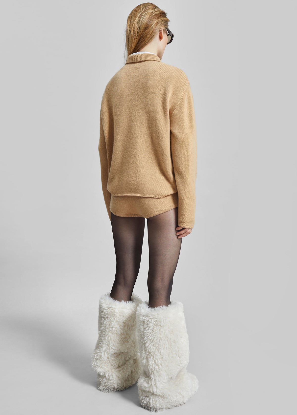 Bresica Knit Polo Sweater - Camel β view 7 of 8