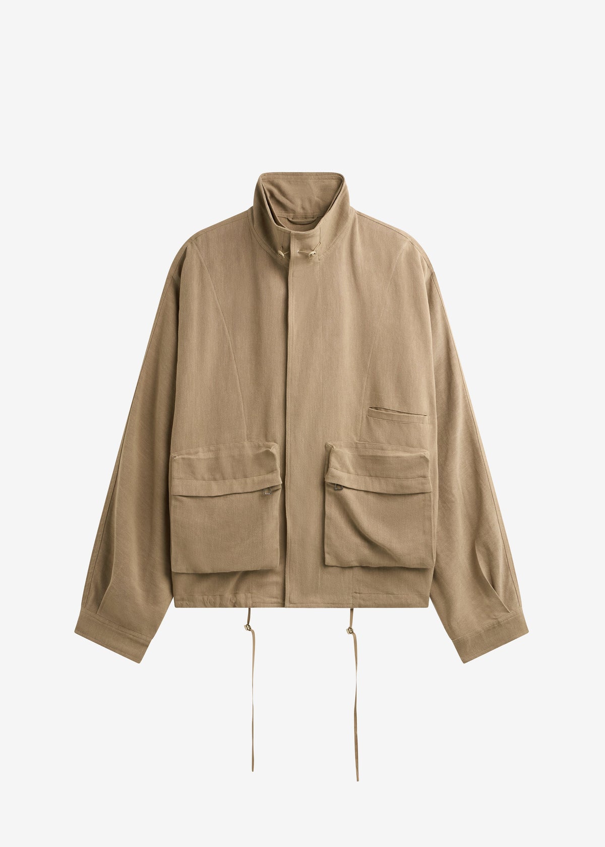 Breya Linen Fluid Jacket - Camel β view 9 of 9