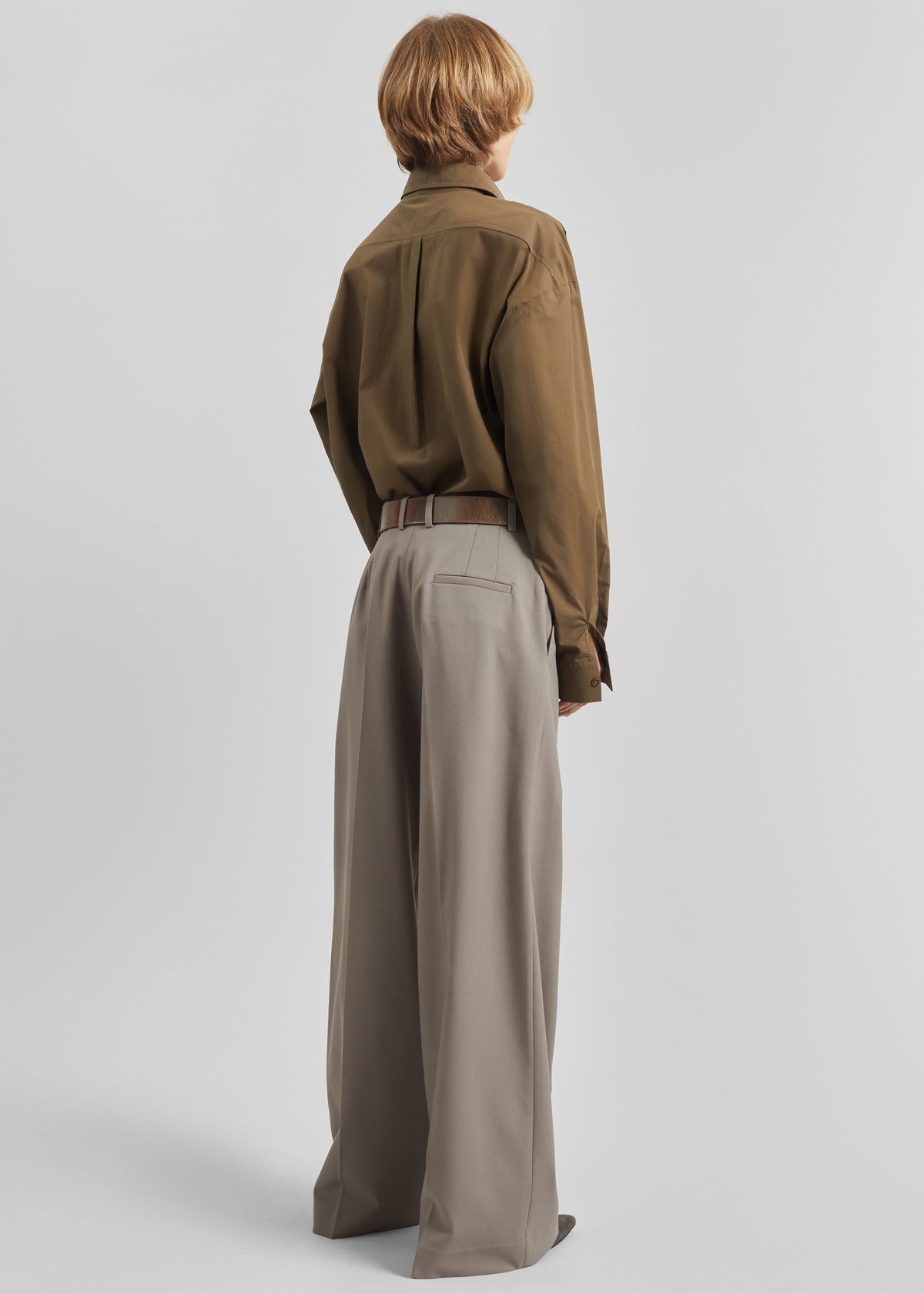 Brickell Trousers - Taupe β view 9 of 10