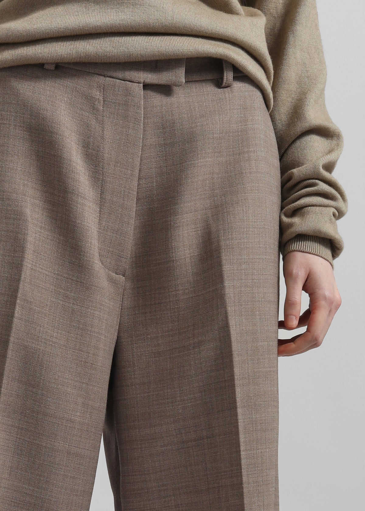 Brickell Trousers - Taupe Melange β view 3 of 5