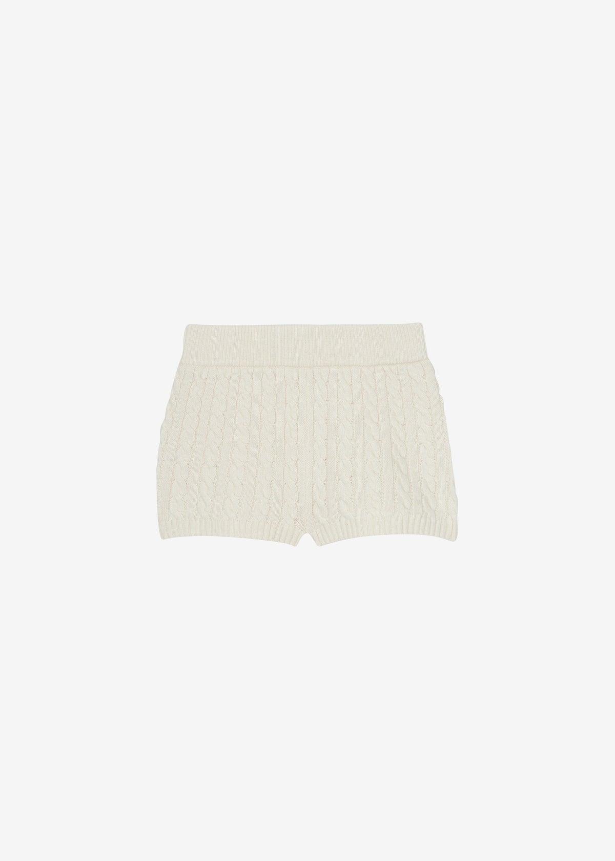 Brisbane Knit Mini Shorts - White β view 7 of 7