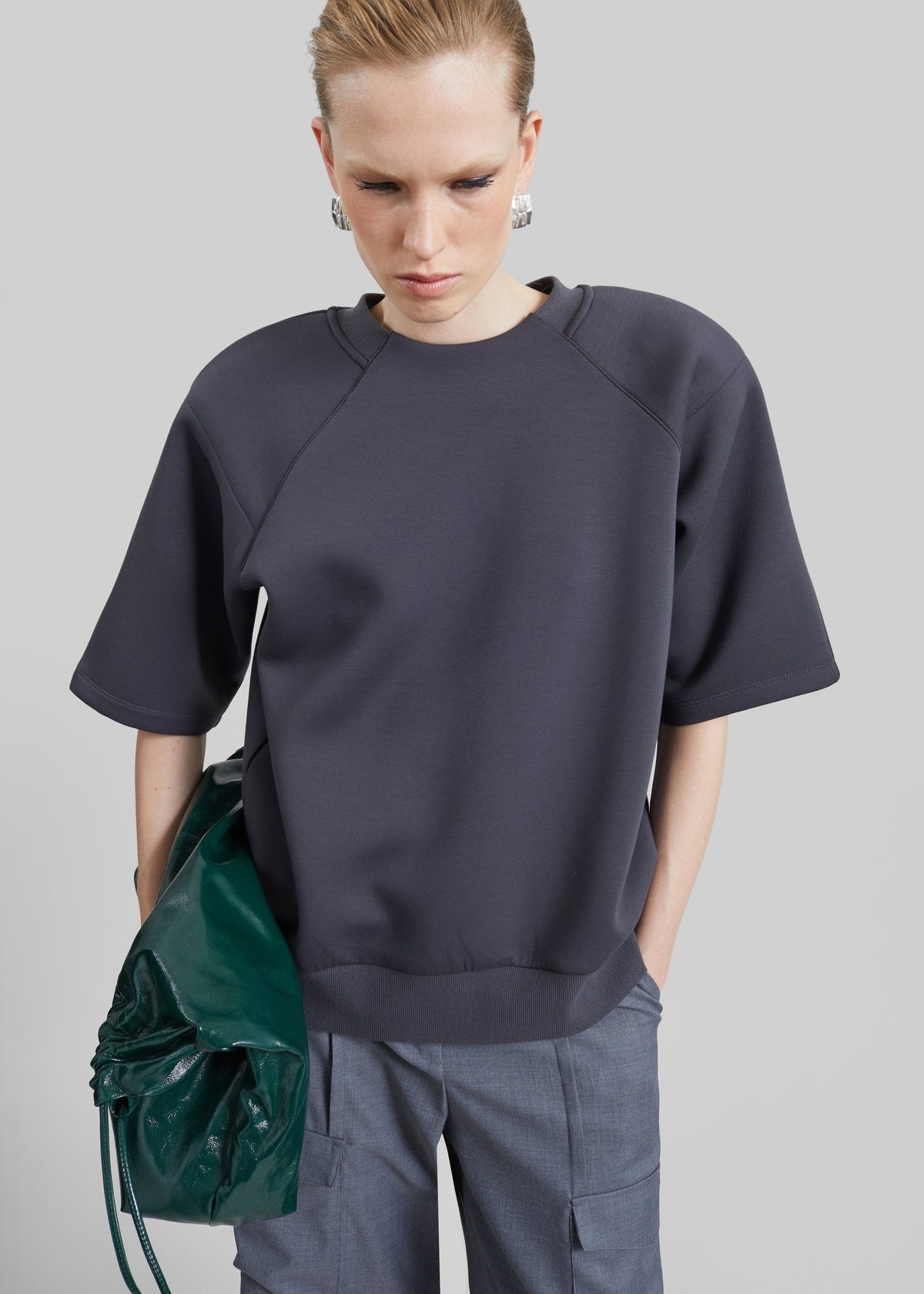 Brise Neoprene T-Shirt - Storm Grey β view 3 of 6