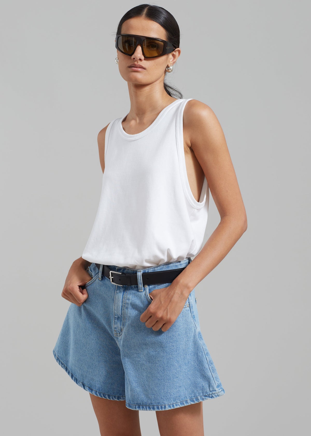 Briston Boxy Tank - White β view 5 of 15