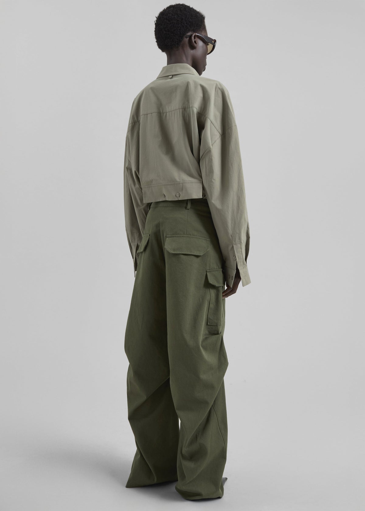 Bronte Cargo Pants - Army Green β view 8 of 9