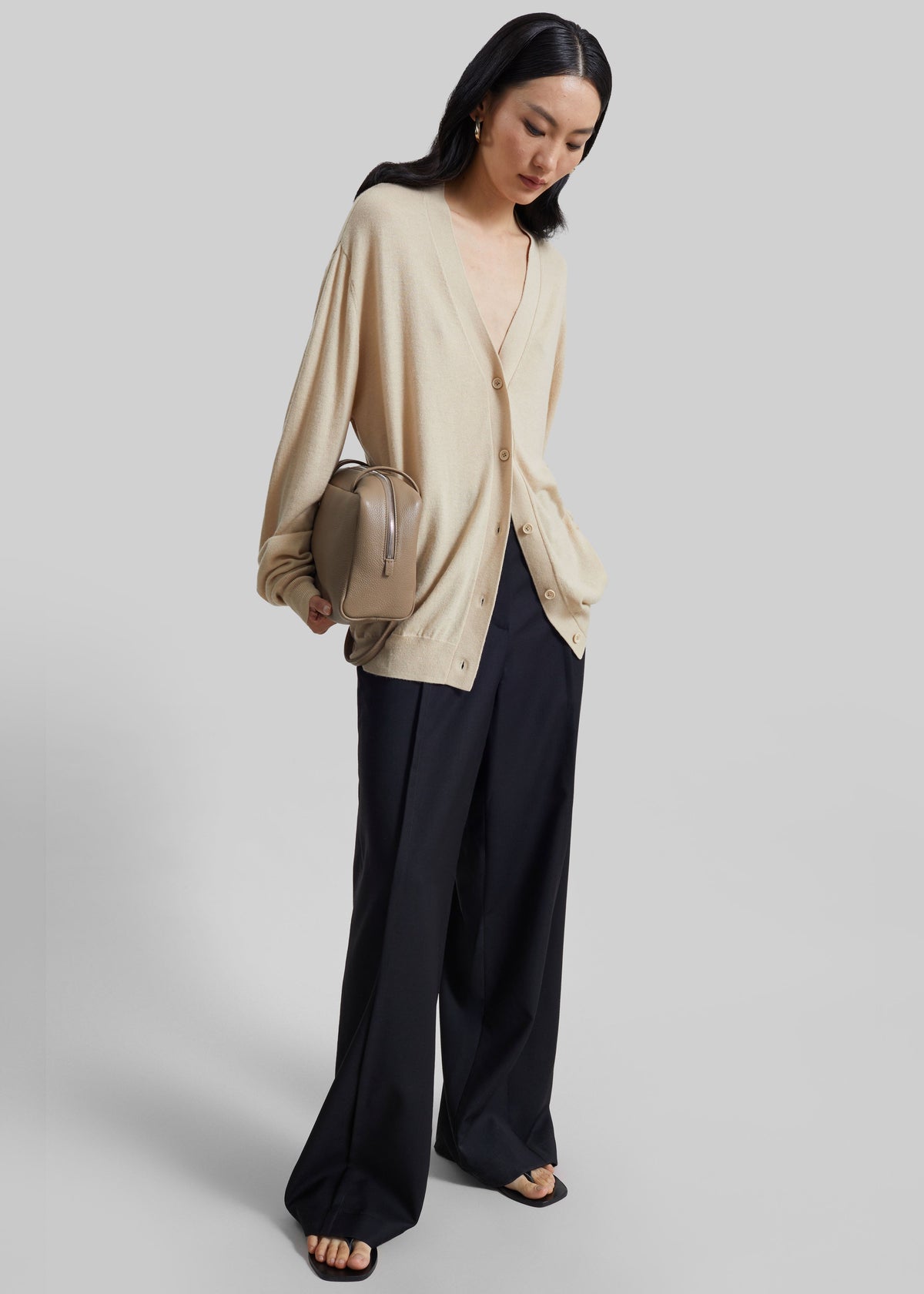 Brya Piped Trousers - Black β view 5 of 7