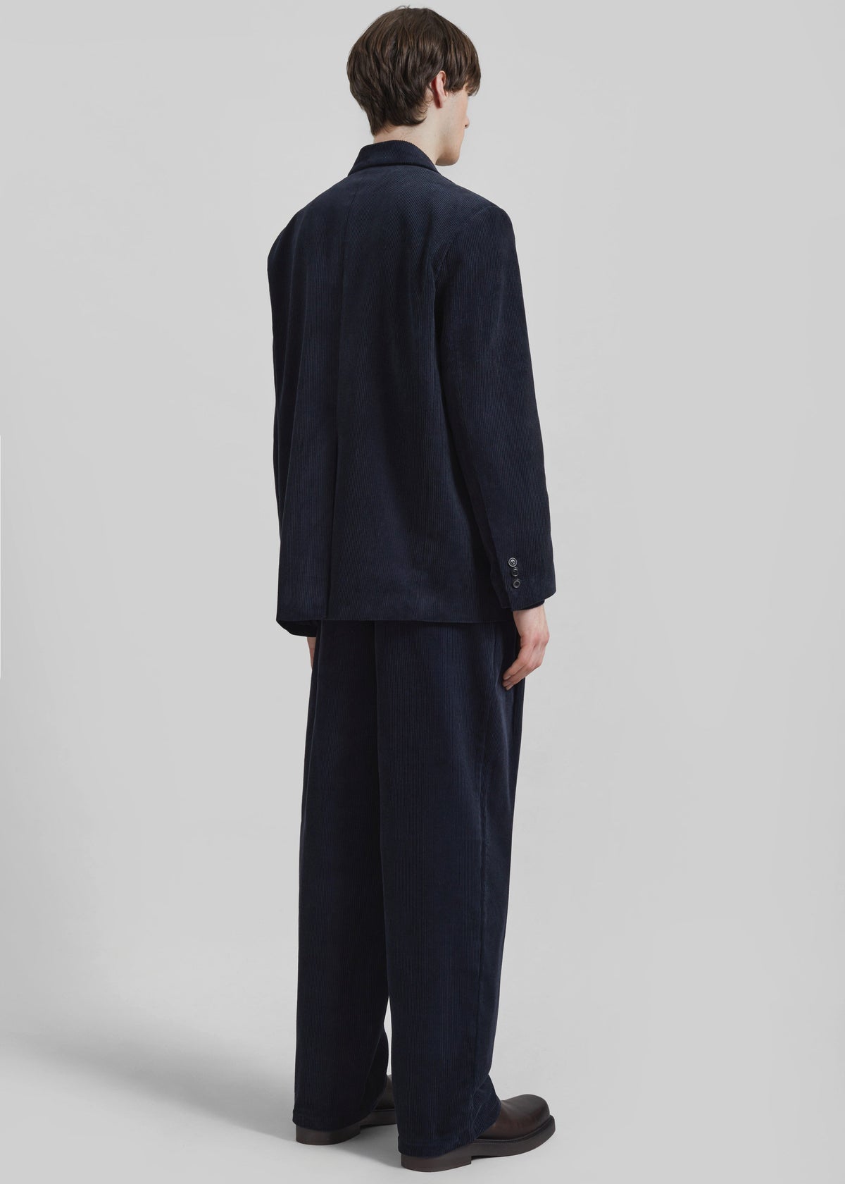 Bryant Corduroy Blazer - Dark Navy β view 8 of 9