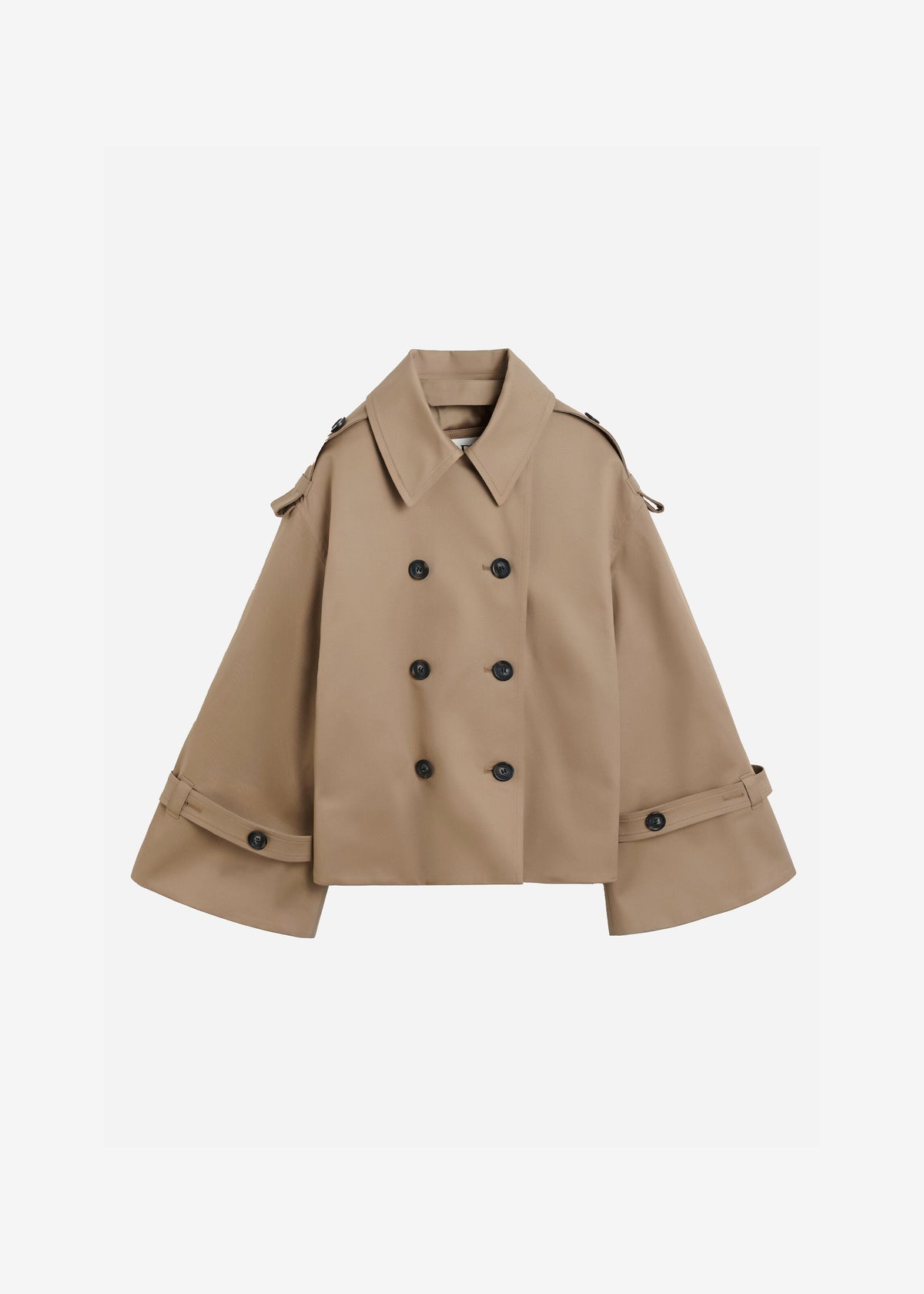 By Malene Birger Alisandra Trench Jacket - Fosil β view 8 of 8