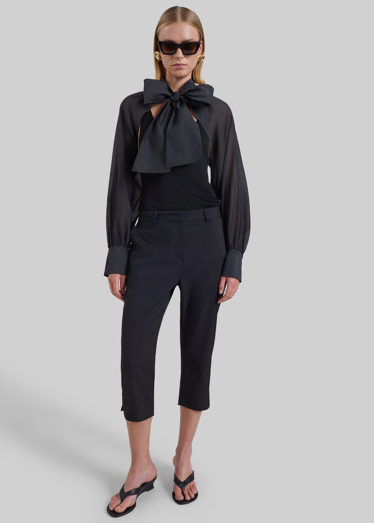 By Malene Birger Canny Top - Black β view 3 of 6