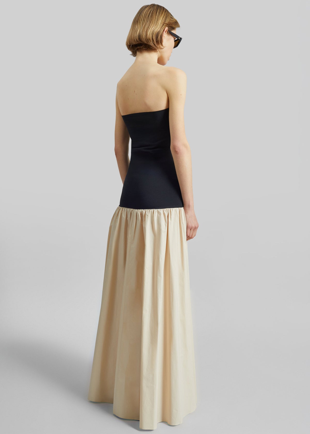 By Malene Birger Marc Cotton Maxi Dress - Oyster Gray β view 5 of 6