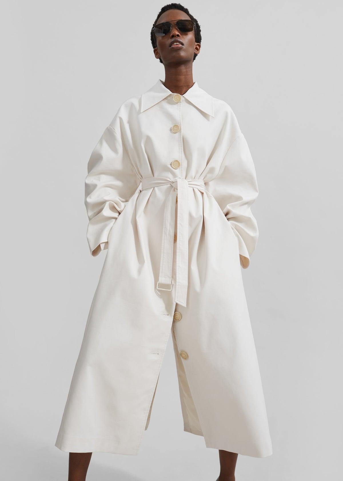 Callyn Trench Coat - Light Beige β view 4 of 10