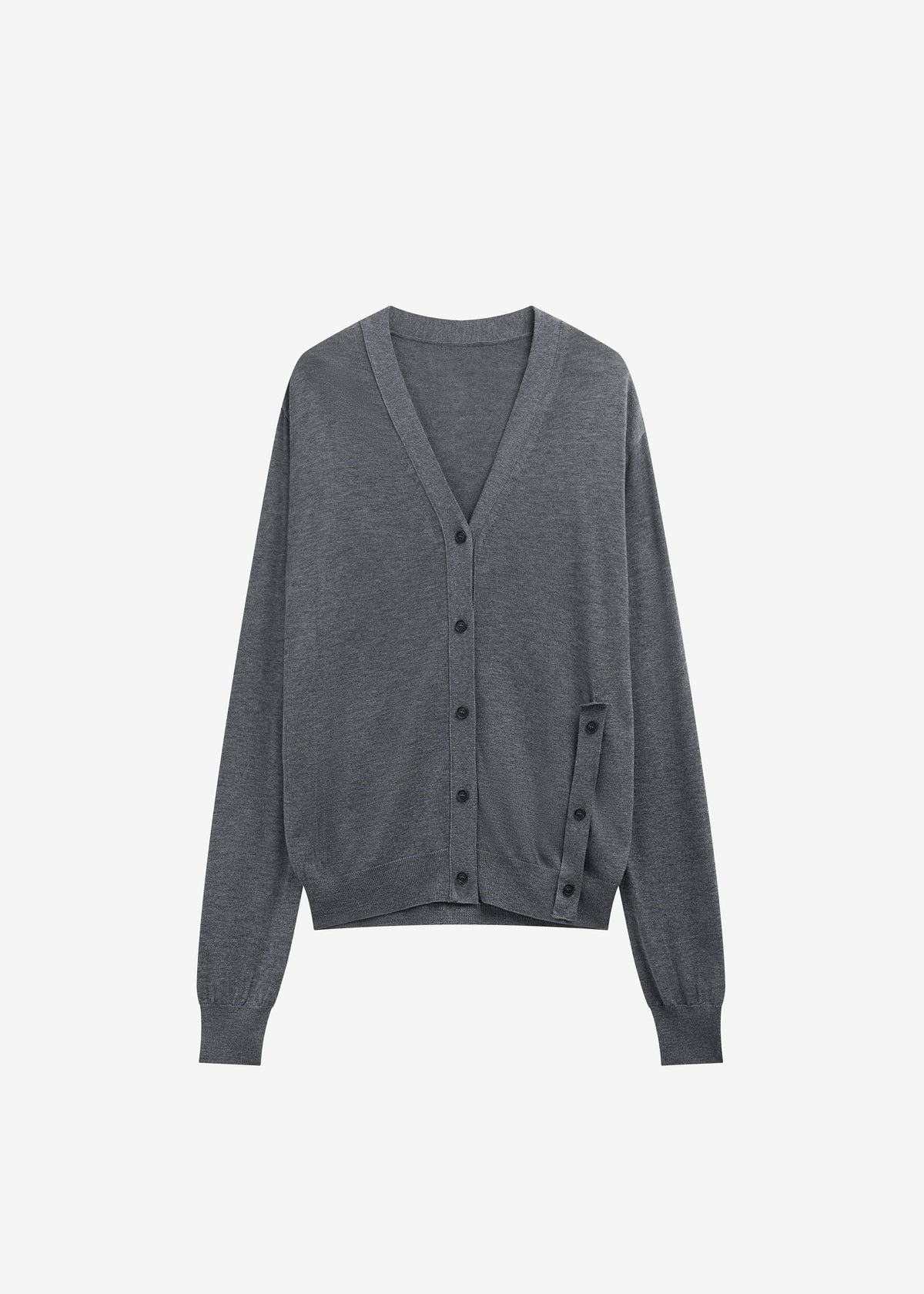 Calvane Two-Way Cardigan - Grey β view 10 of 10