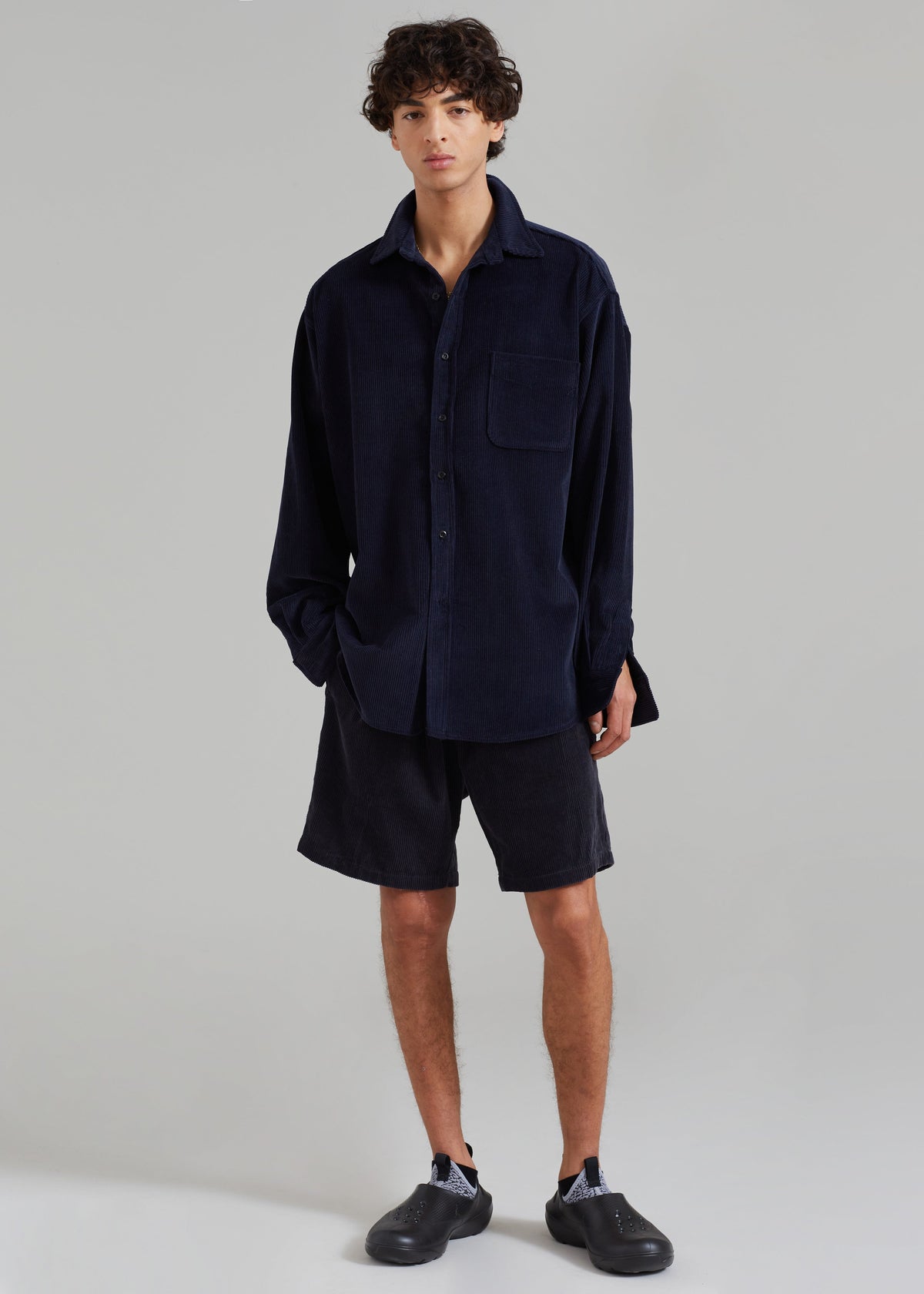 Camden Corduroy Shorts - Navy β view 4 of 8