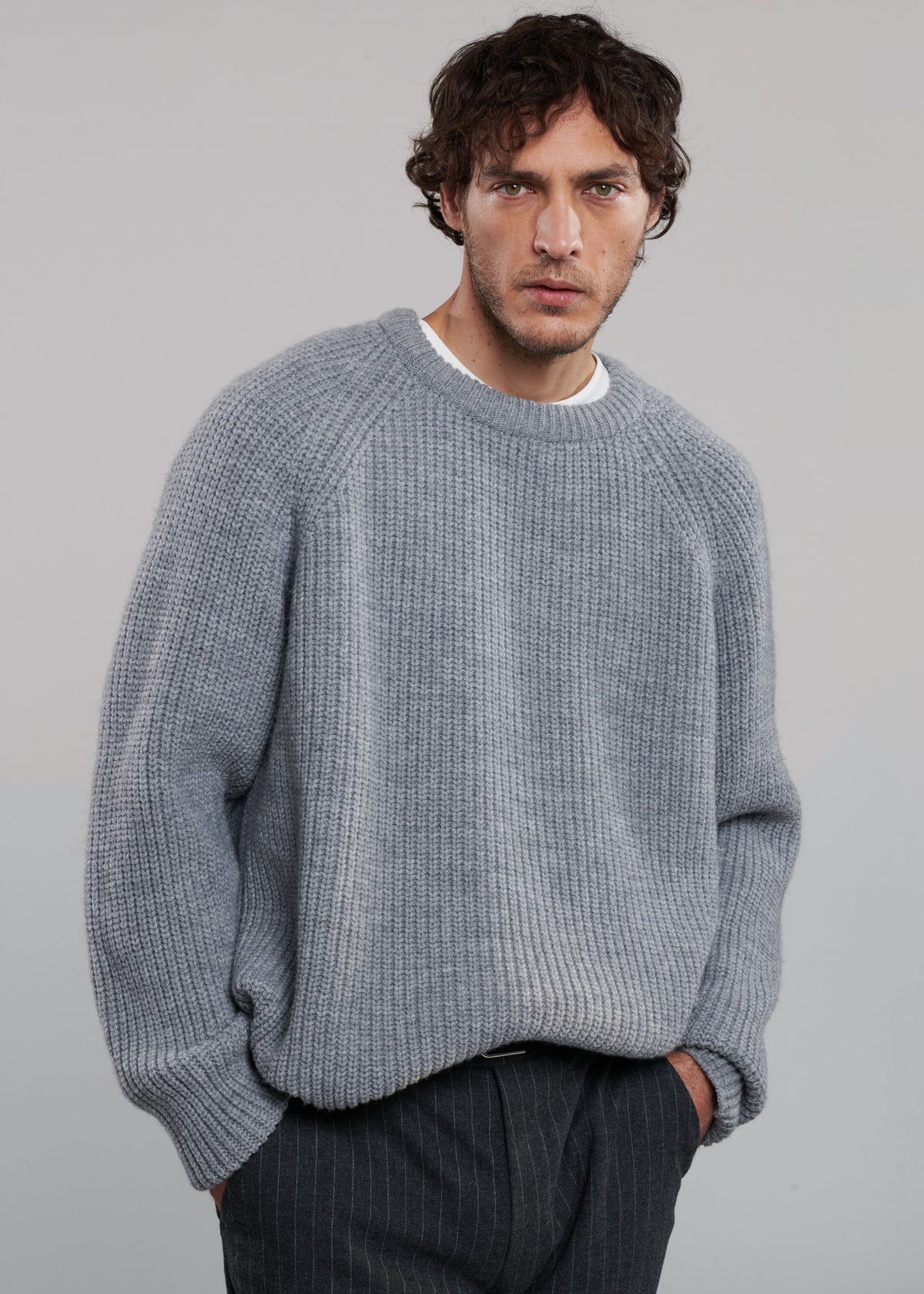 Carter Crewneck Sweater - Grey β view 1 of 7