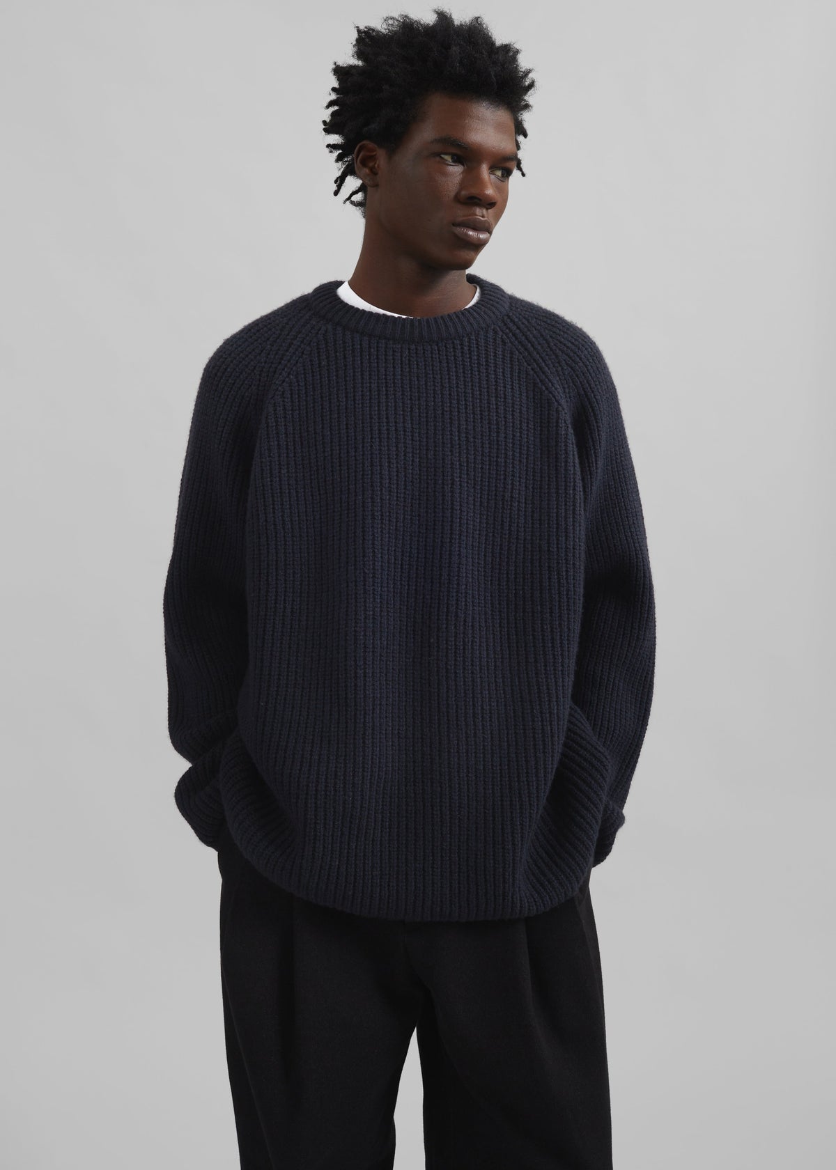 Carter Crewneck Sweater - Navy β view 5 of 8