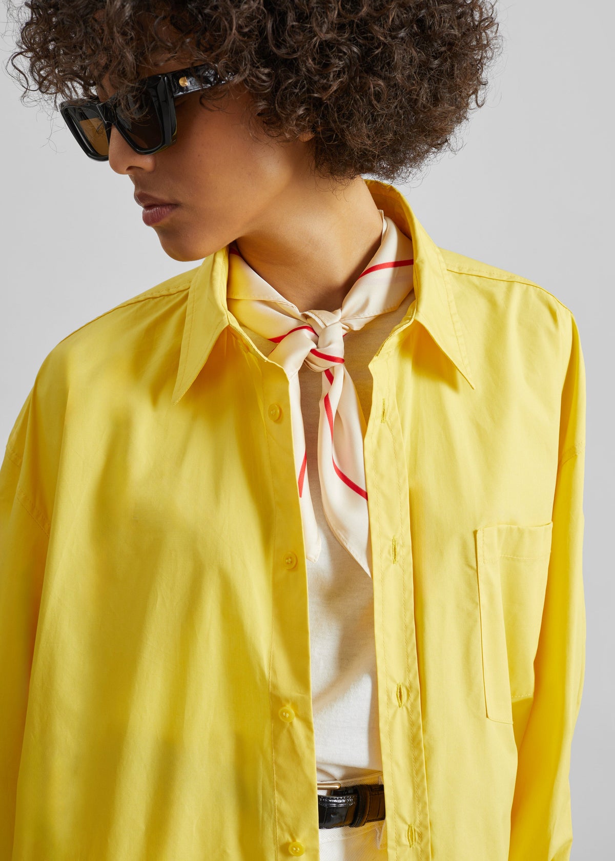 Cascais Oversized Shirt - Yellow β view 7 of 10