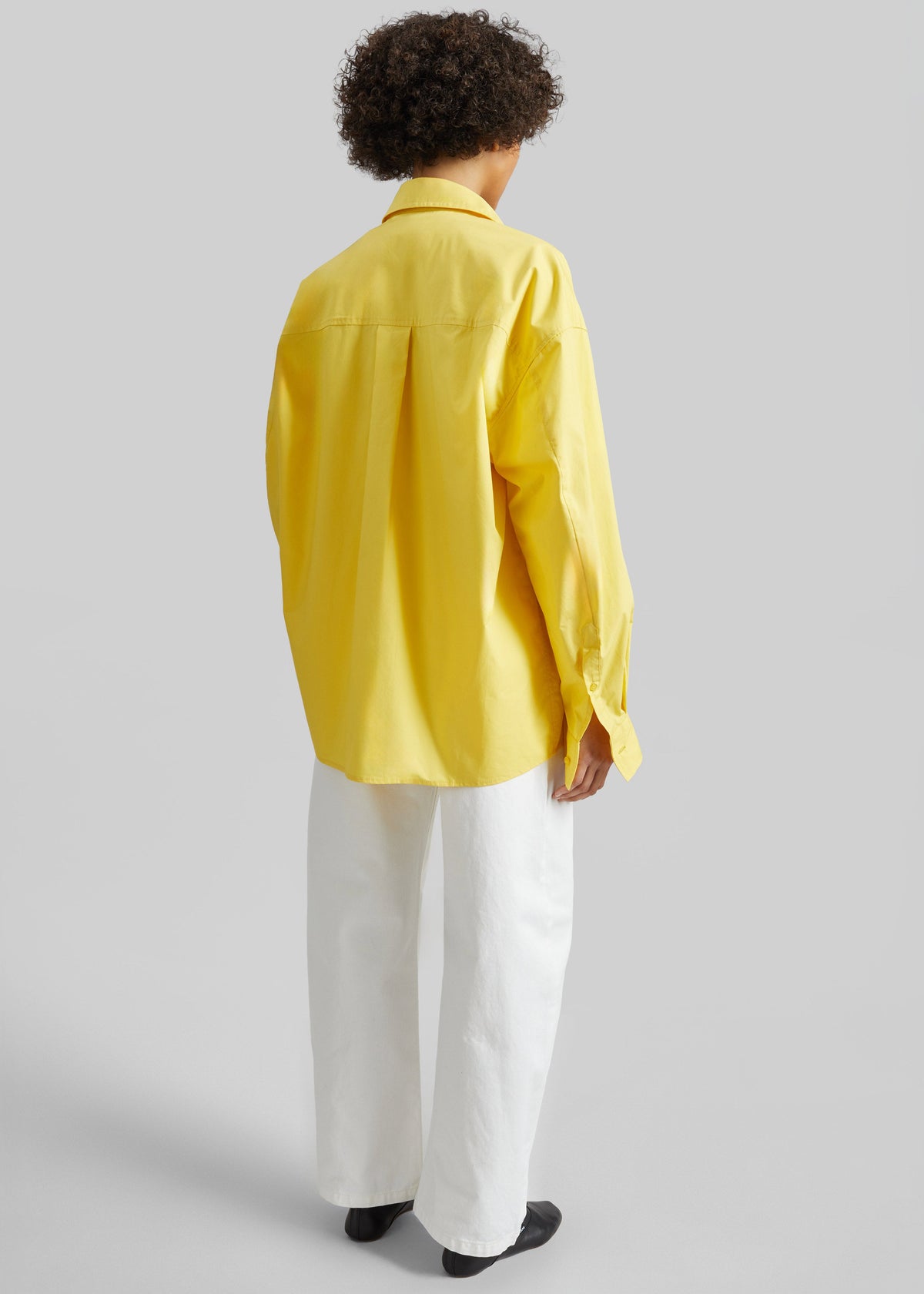 Cascais Oversized Shirt - Yellow β view 9 of 10