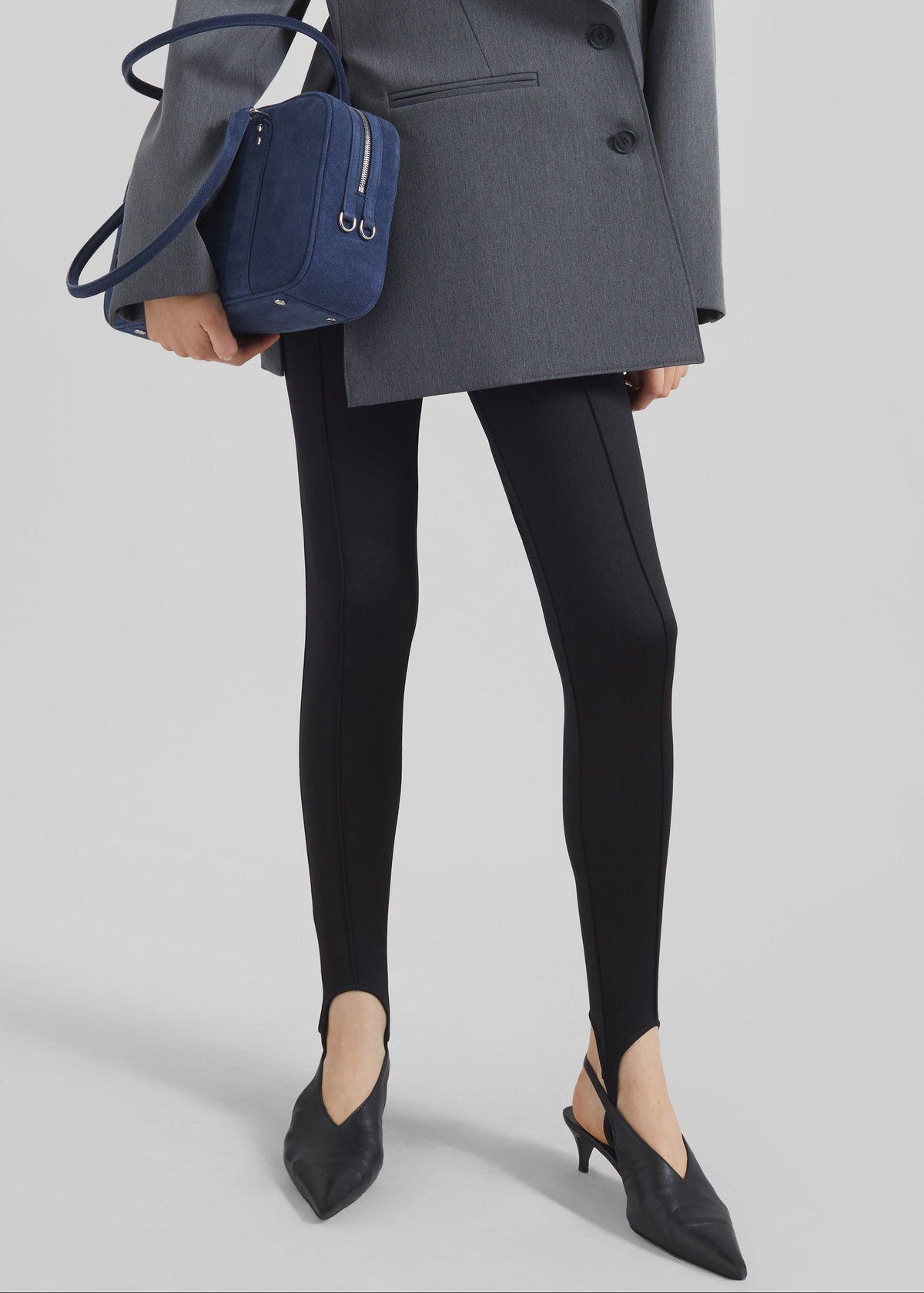 Caserta Stirrup Leggings - Black β view 3 of 8