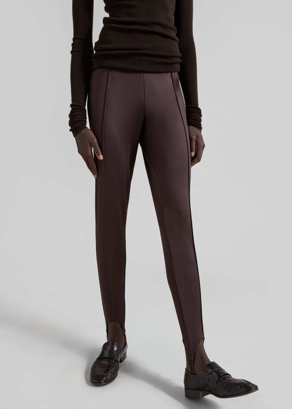 Caserta Stirrup Leggings - Brown β view 7 of 9