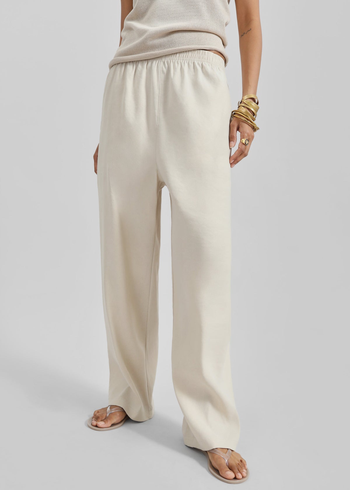 Cavert Linen Pants - Sand β view 2 of 9