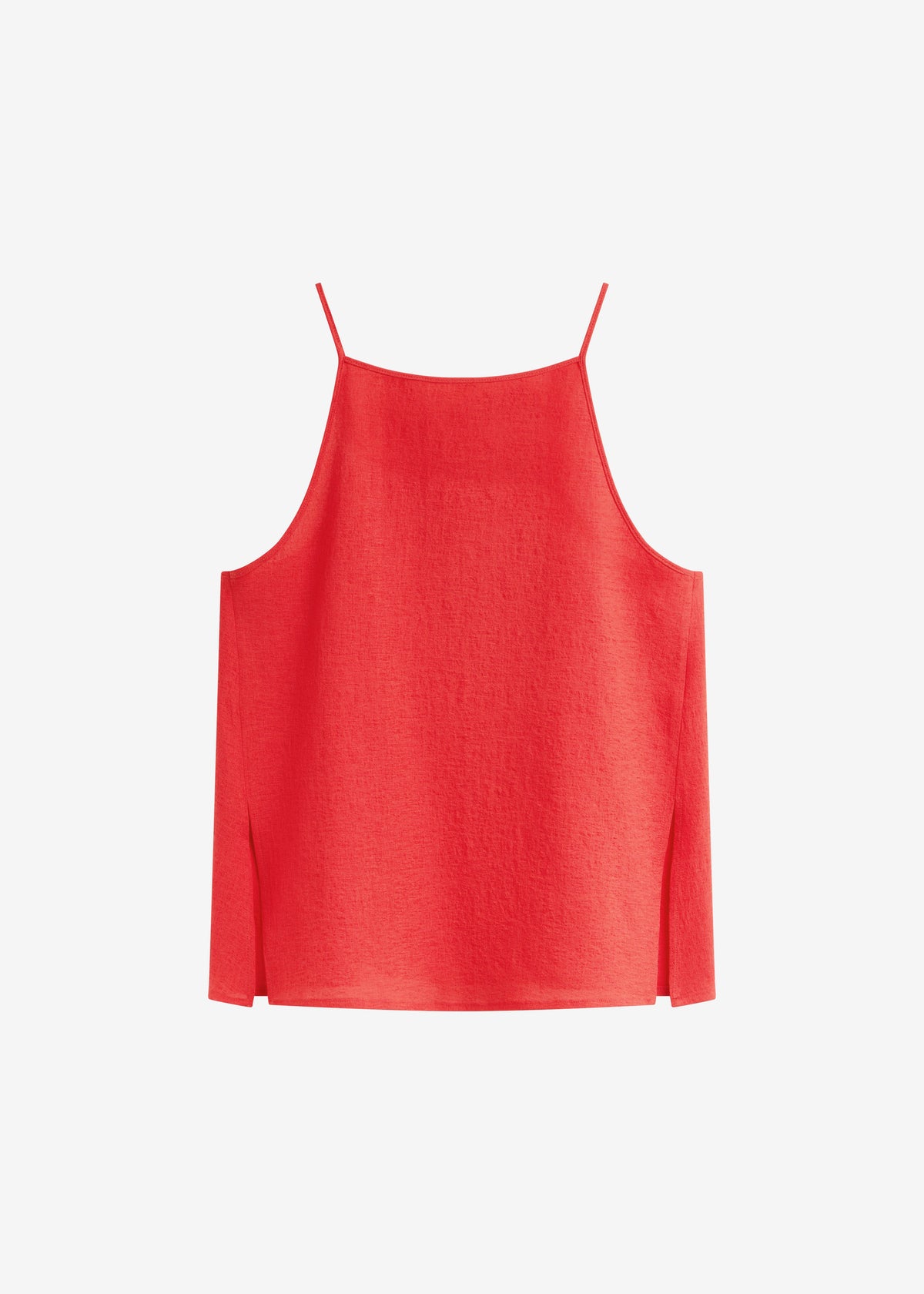 Cazaux Textured Boxy Top - Red β view 8 of 8