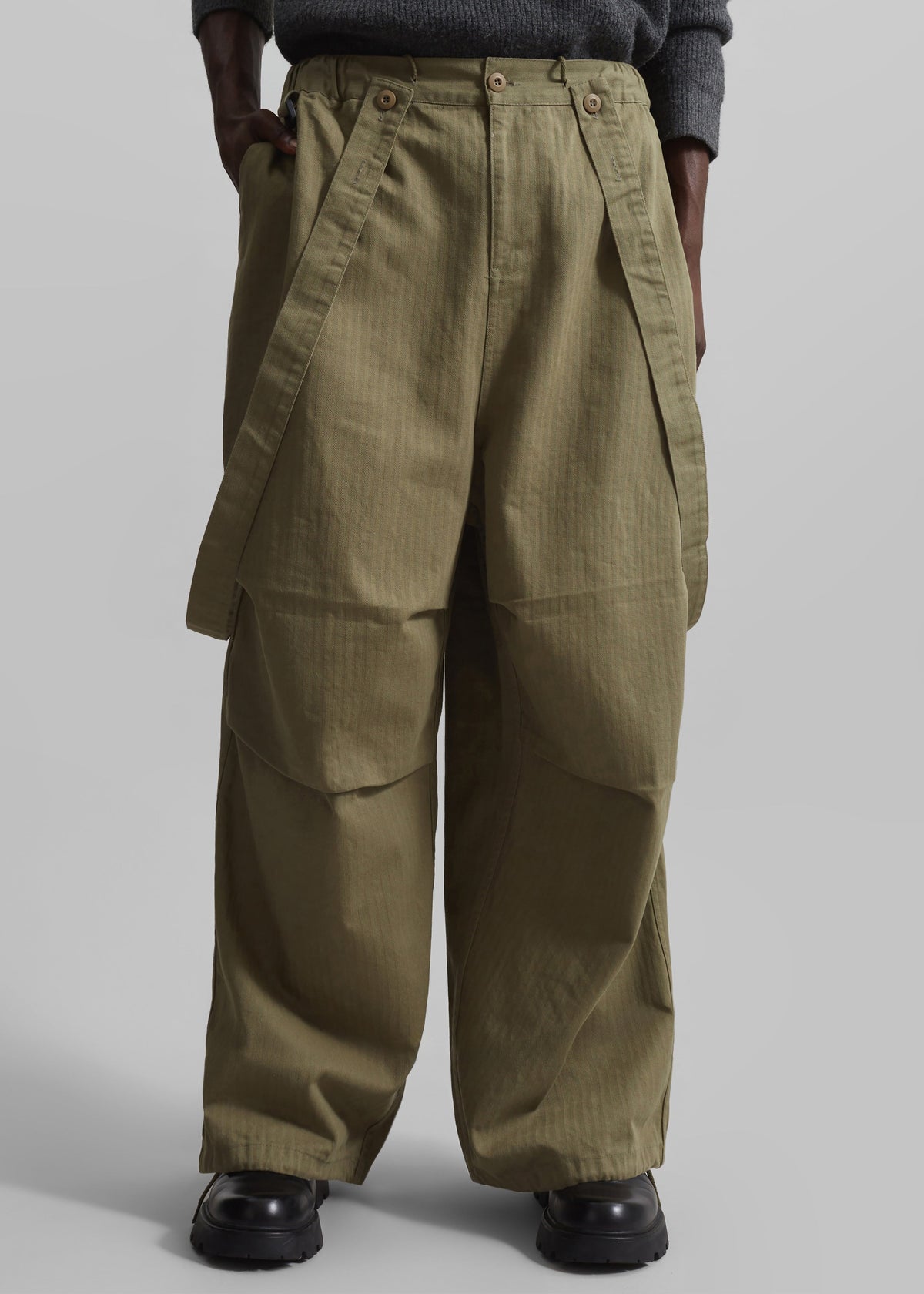 Chard Balloon Pants - Khaki β view 6 of 9