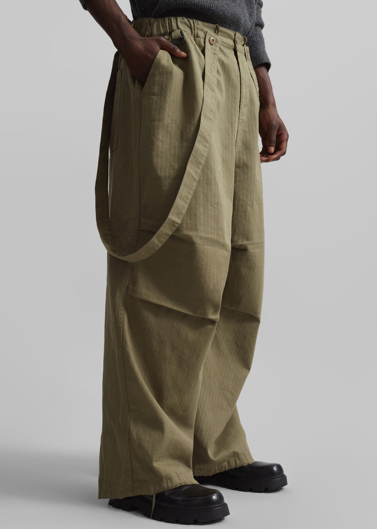 Chard Balloon Pants - Khaki β view 4 of 9