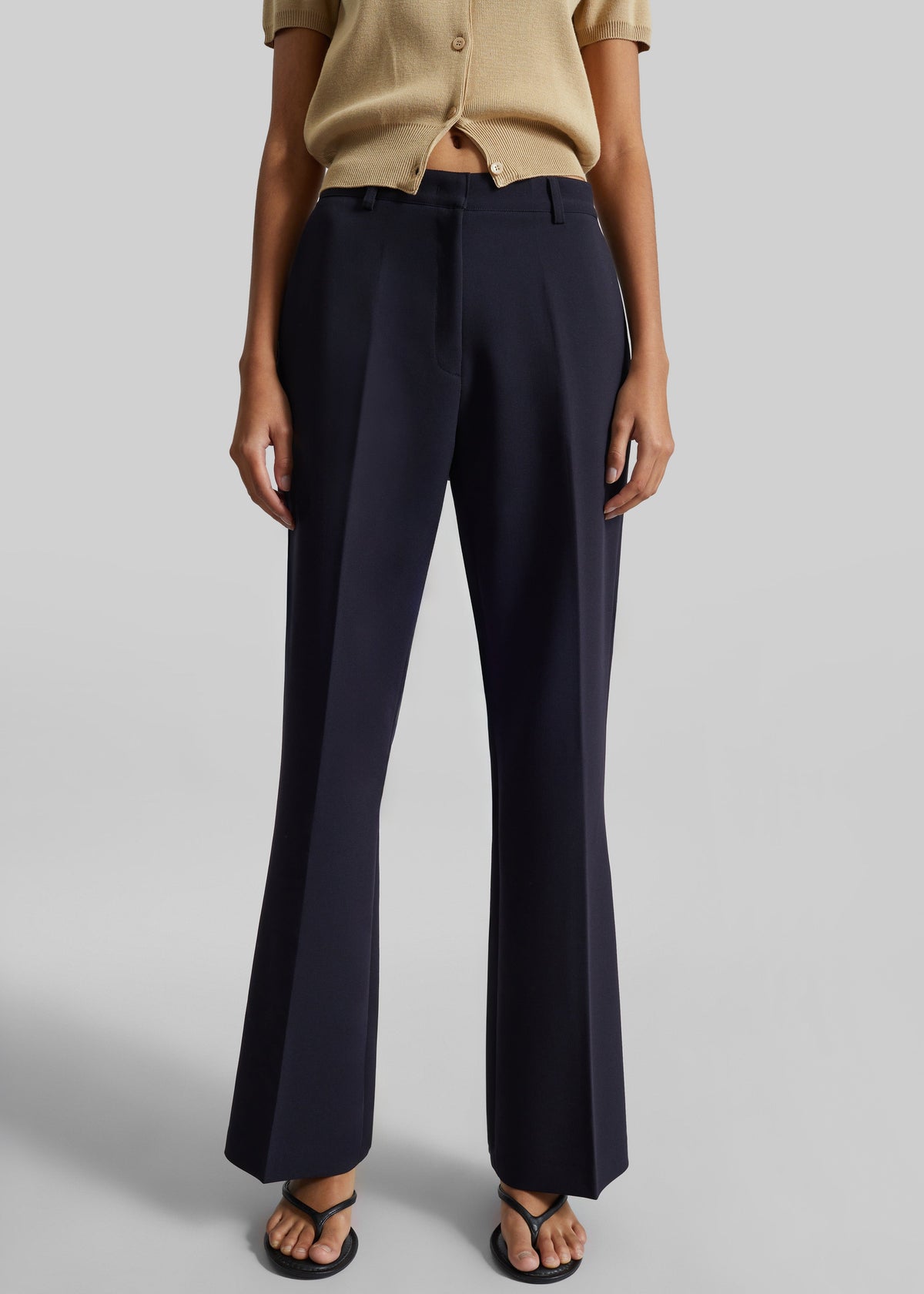 Chesnay Bootcut Pants - Navy β view 3 of 9