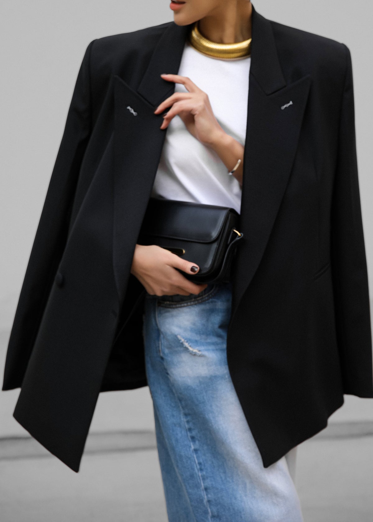 Cheyenne Padded Blazer - Black β view 1 of 17
