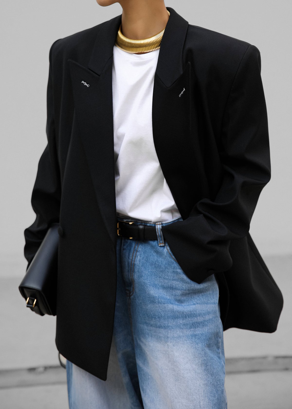 Cheyenne Padded Blazer - Black β view 6 of 17