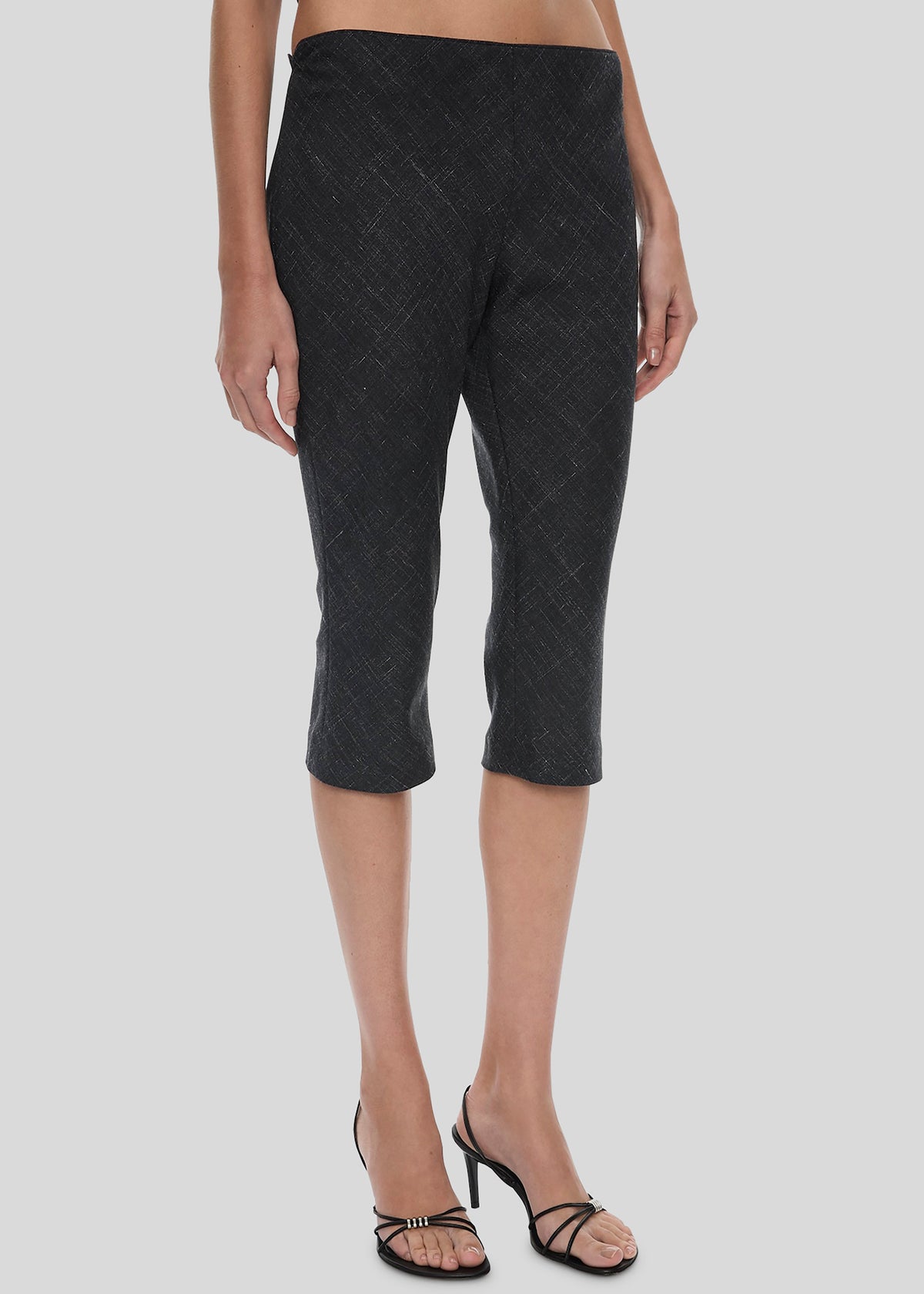 Christopher Esber Banyan Capri Pants - Tropical Charcoal Marle β view 1 of 5