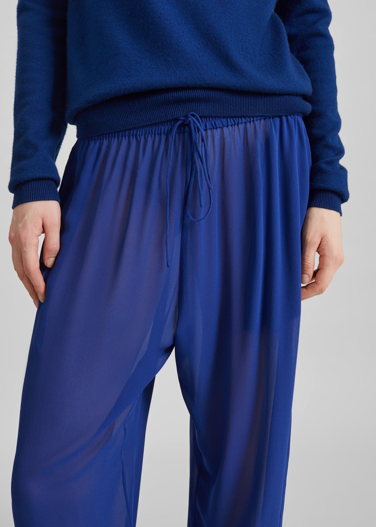 Christopher Esber Bennett Silk Pants - Ink β view 3 of 6