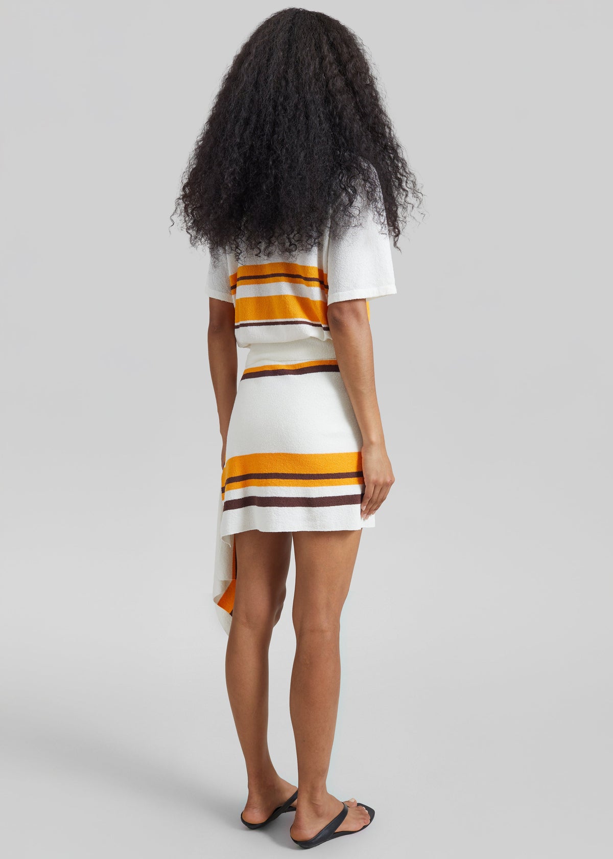 Christopher Esber Stripe Knit Clean Polo - Solaris Stripe β view 8 of 8