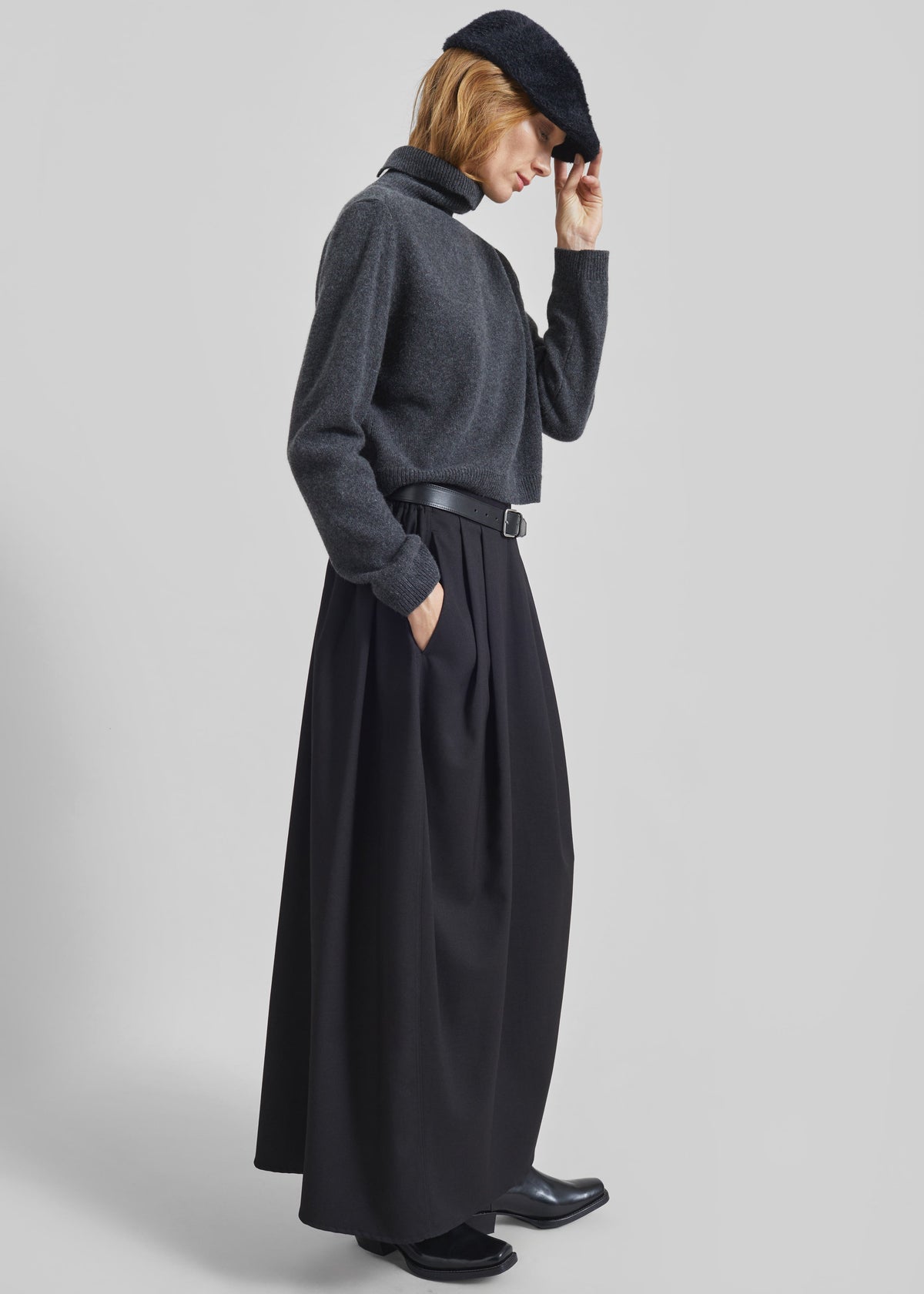 Claremont Cocoon Skirt - Black β view 4 of 7