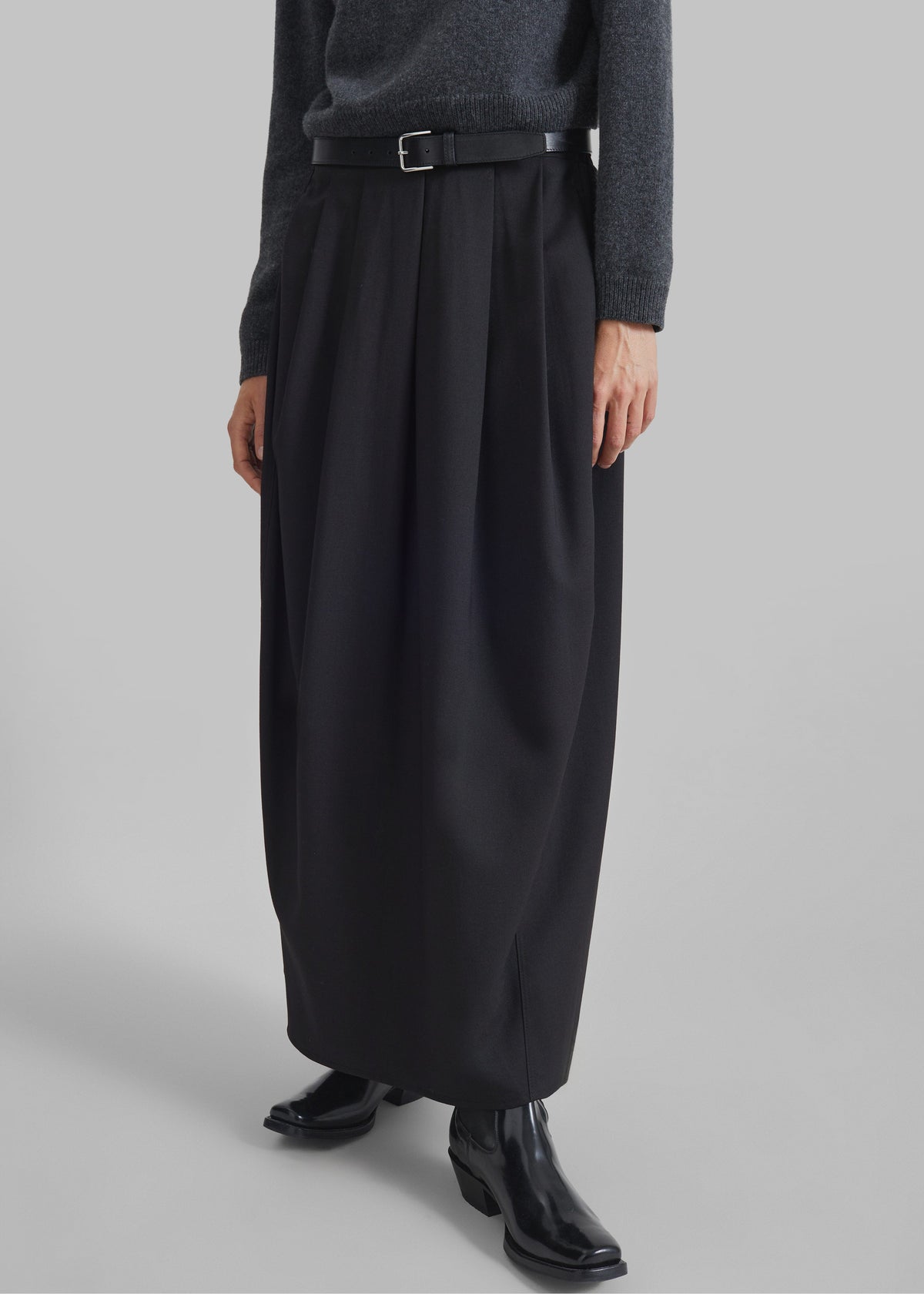 Claremont Cocoon Skirt - Black β view 2 of 7
