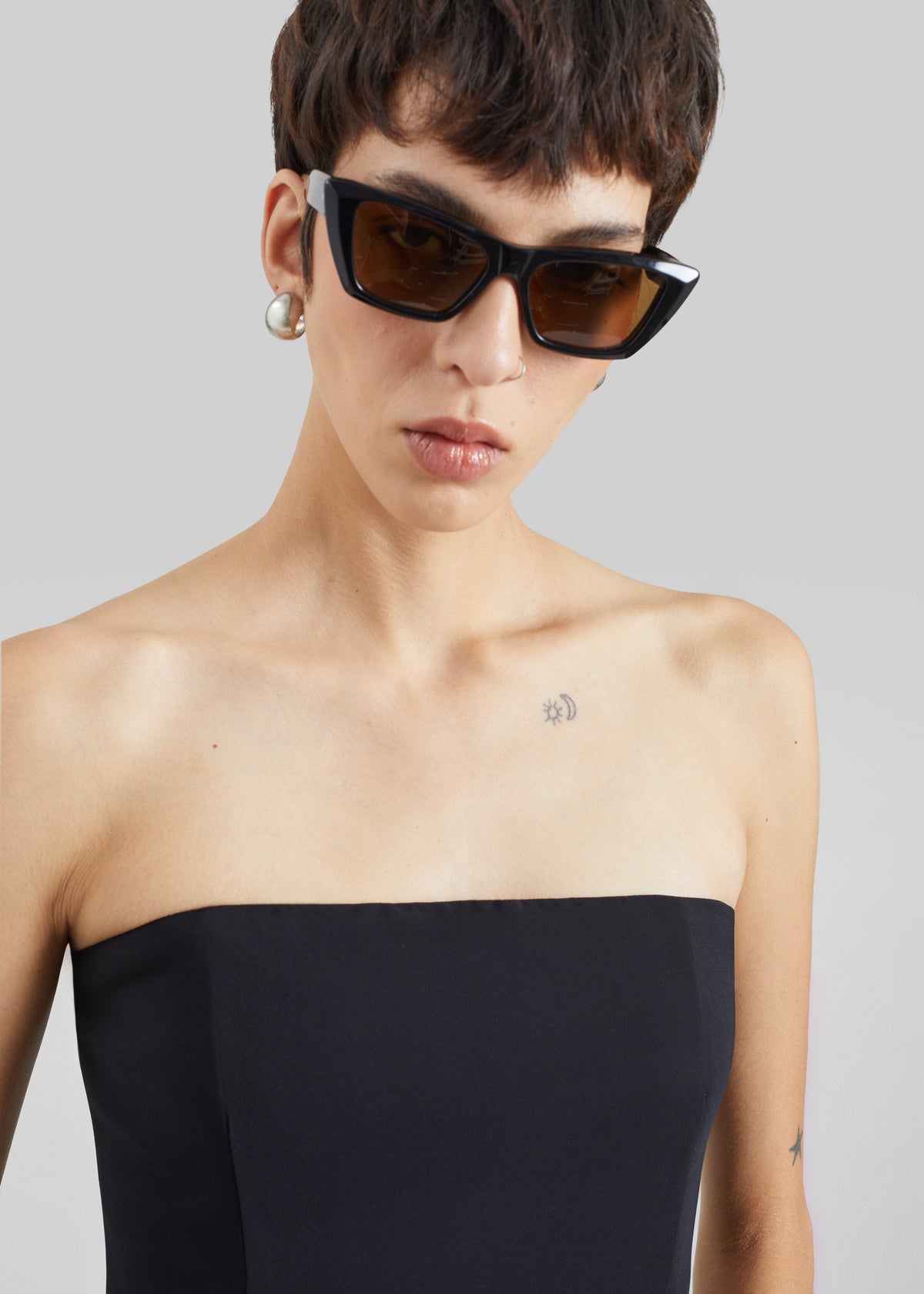 CO Bustier Top - Black β view 3 of 5