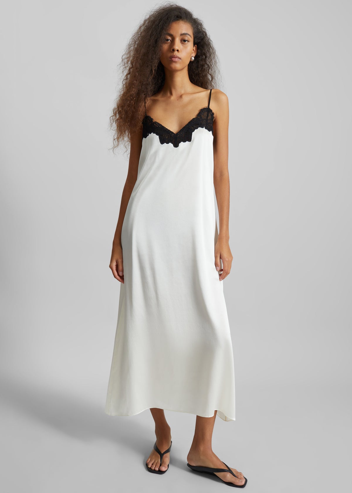 CO Lace Cami Dress - Ivory β view 5 of 6