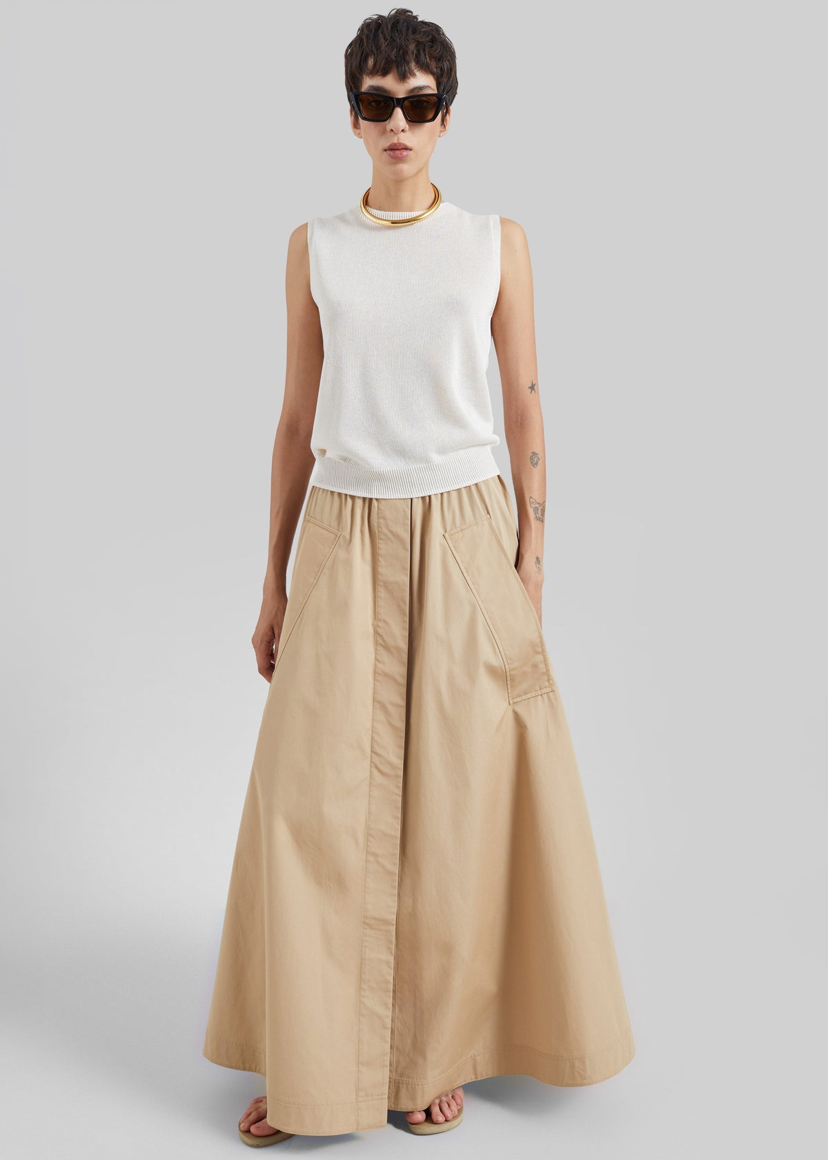 CO Parachute Skirt - Camel β view 4 of 8